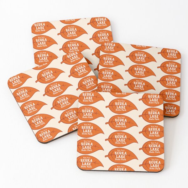 Item preview, Keuka Lake State Park New York - NY Forest Badge with a Leaf designed and sold by palmettodigital.
