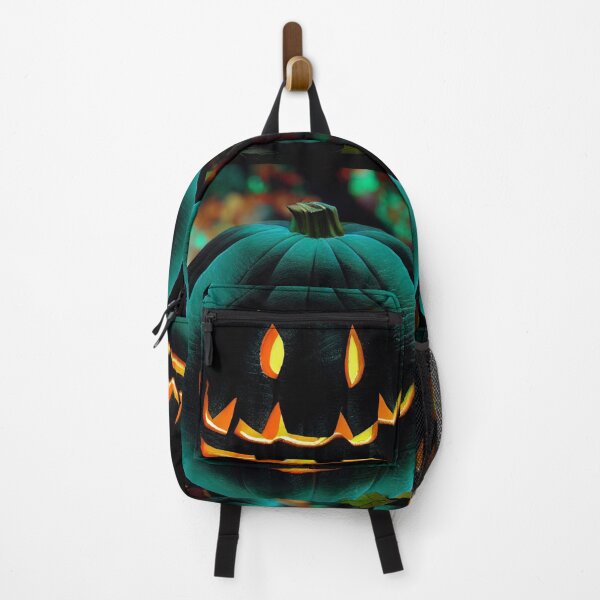 Item preview, Turquoise Jack-o'-lantern designed and sold by recollectionsv.