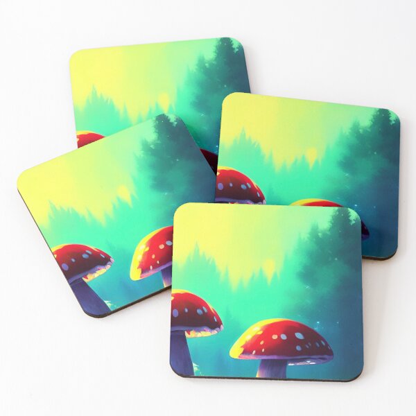 Aperçu de l'œuvre Copy of STYLISH RAINBOW MUSHROOMS créée et vendue par sailorsam1805.
