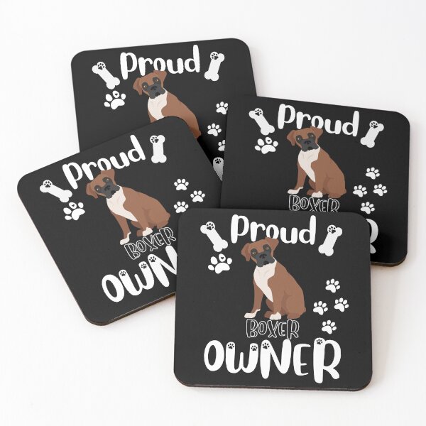 Item preview, Proud Boxer Owner designed and sold by TheDoggoStore.