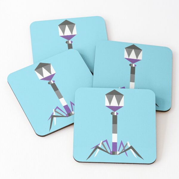 Item preview, Asexual Pride Bacteriophage designed and sold by PridePhages.
