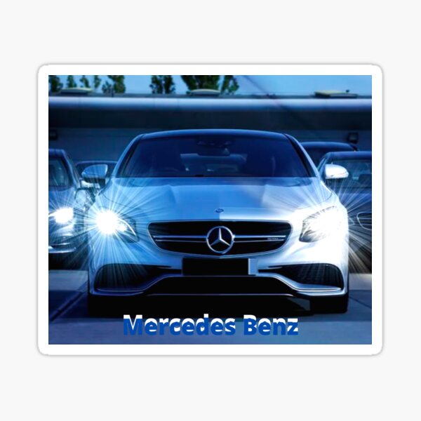 Autocollant Scintillant Pour Mercedes Benz, Accessoires De Classe