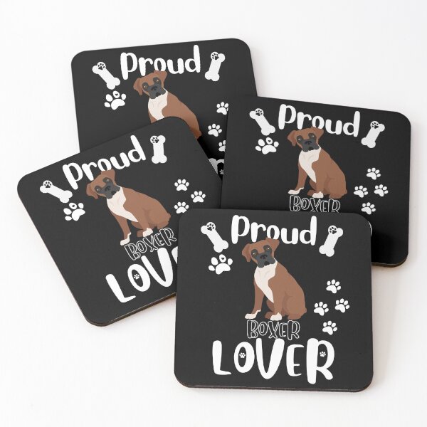 Item preview, Proud Boxer Lover designed and sold by TheDoggoStore.