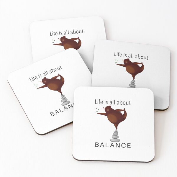 Item preview, Life is all about balance bear designed and sold by studiotomris.