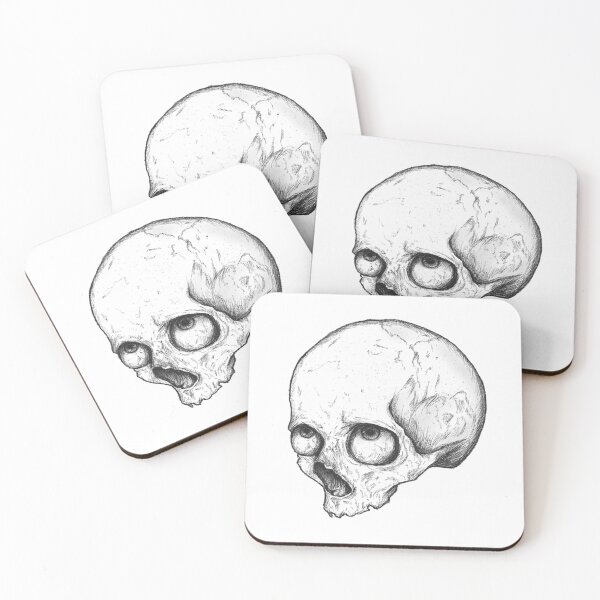 Item preview, Eye-rolling Skull designed and sold by unathewimper.