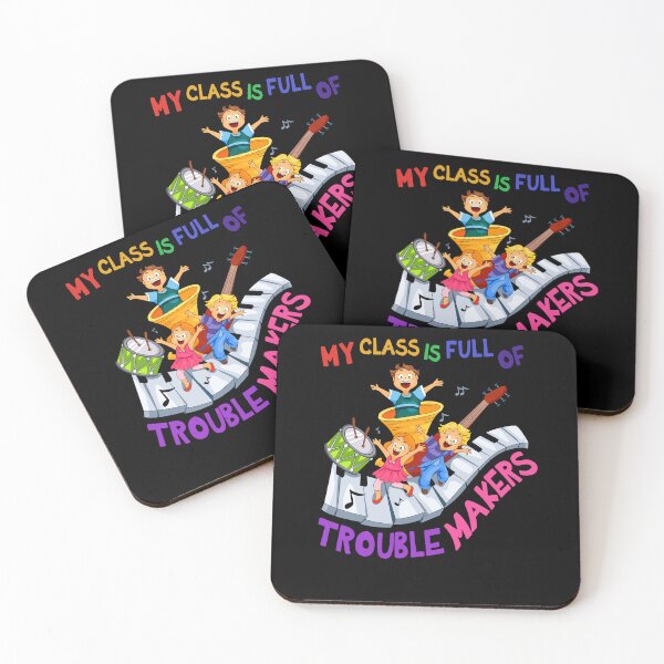 Item preview, My Class Is Full Of Troublemakers Funny Music Subject Student Back To School designed and sold by eddiebiccum26.