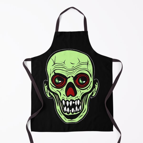Item preview, Green halloween zombie head designed and sold by UDDesign.