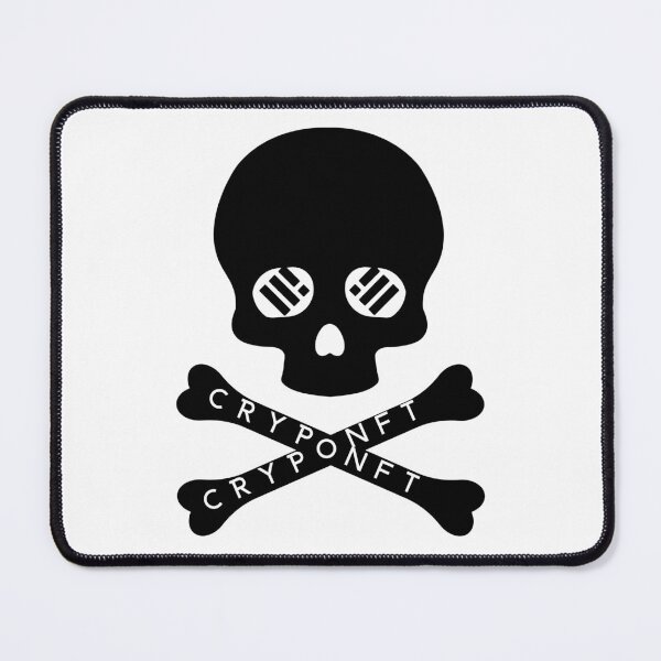 Item preview, Cráneo y tibias cruzadas de CryptoNFT designed and sold by Crypto-NFT22.