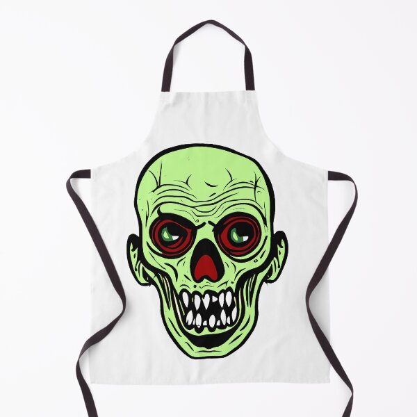 Item preview, Green halloween zombie head designed and sold by UDDesign.