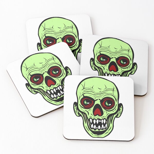 Item preview, Green halloween zombie head designed and sold by UDDesign.