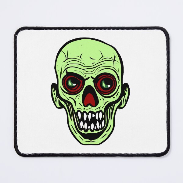 Item preview, Green halloween zombie head designed and sold by UDDesign.