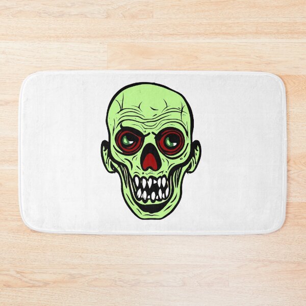 Item preview, Green halloween zombie head designed and sold by UDDesign.