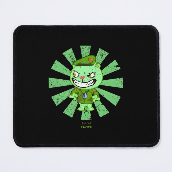 Item preview, Fliqpy Retro Japanese Flippy Happy Tree Friends Essential  designed and sold by docentbikeel.