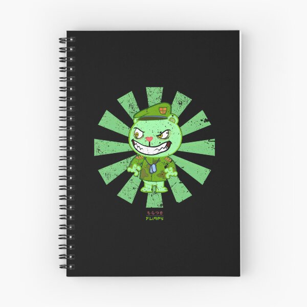 Item preview, Fliqpy Retro Japanese Flippy Happy Tree Friends Essential  designed and sold by docentbikeel.
