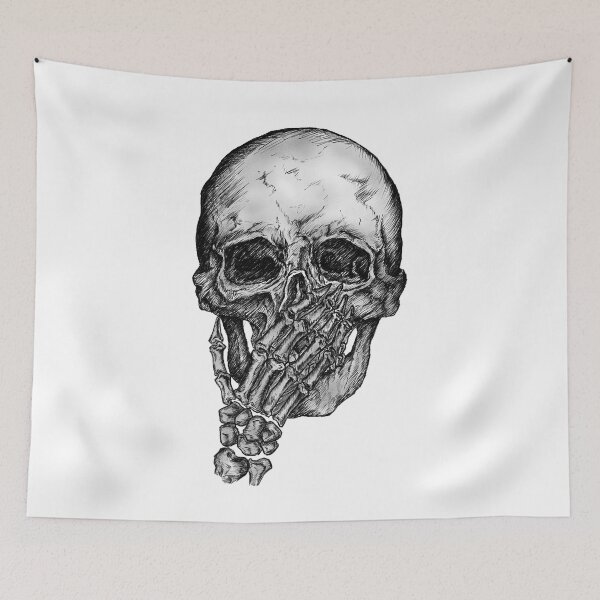 Item preview, Smiling Skull designed and sold by unathewimper.