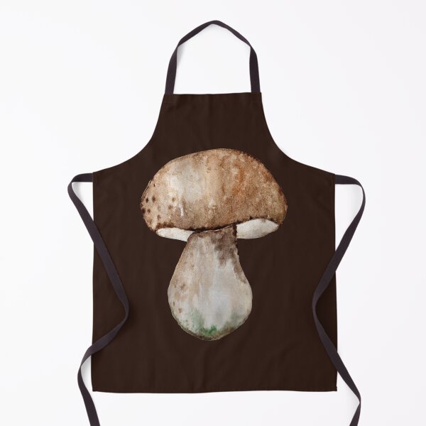 Item preview, Watercolor Brown Forest Mushroom designed and sold by Alecsandra.