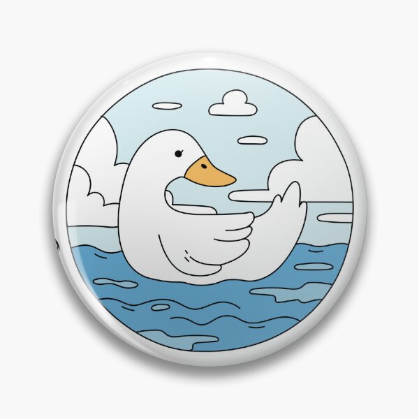 Item preview, ask me about duck disguise circle designed and sold by fluffyfluky.