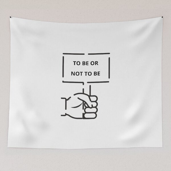 Item preview, *To be or not to be* designed and sold by Berezabella.