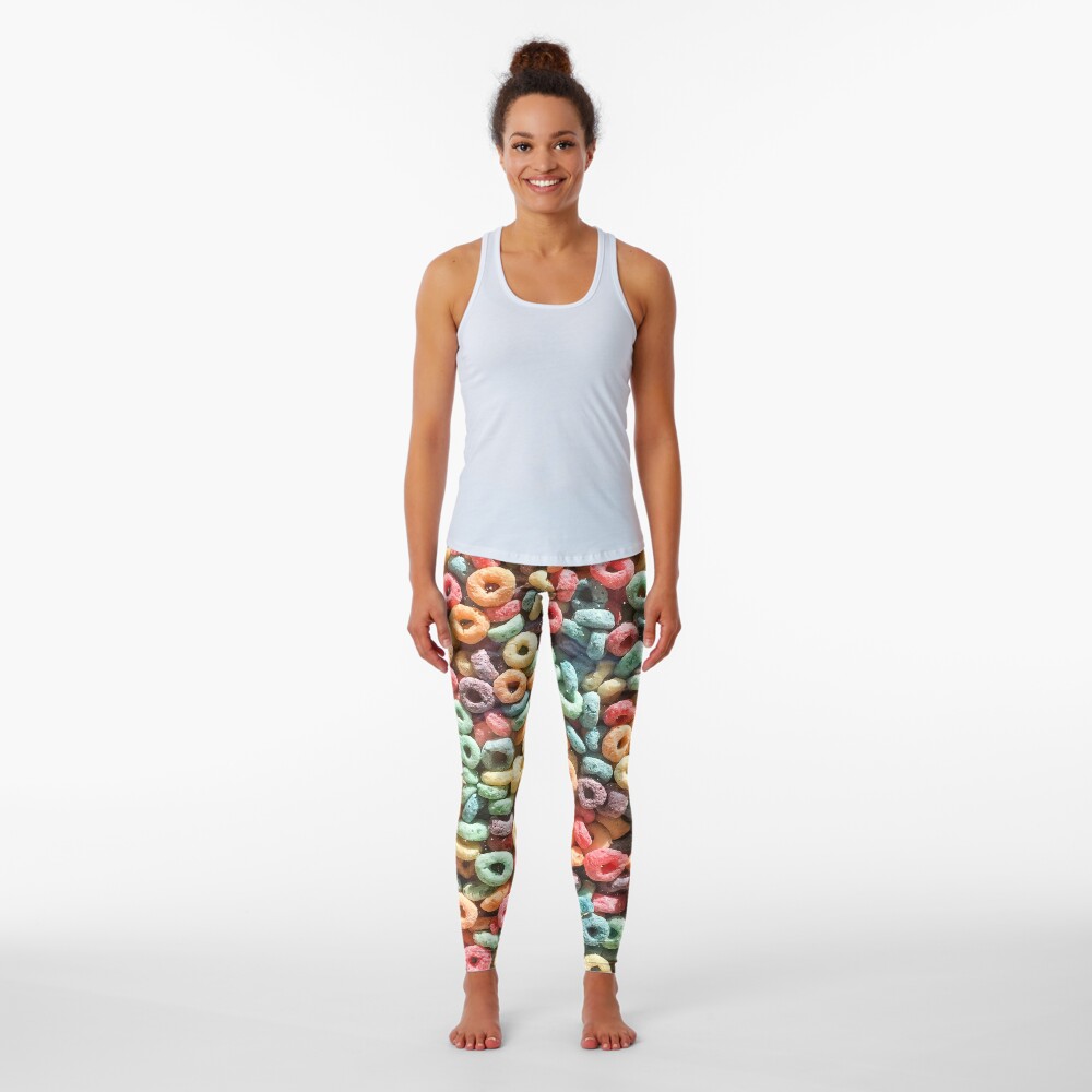 Breakfast of Champions: Fruit Loops Leggings