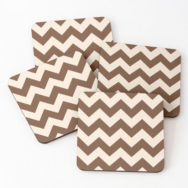 Item preview, 60s Mod Quant Zig-Zag | Brown Geometric designed and sold by NobodysHero.