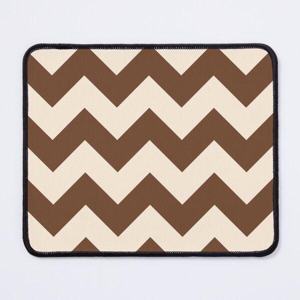 Item preview, 60s Mod Quant Zig-Zag | Brown Geometric designed and sold by NobodysHero.