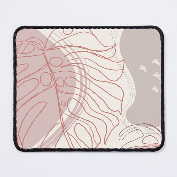 Item preview, modern abstract monstera boho leaves designed and sold by JTS STORE.