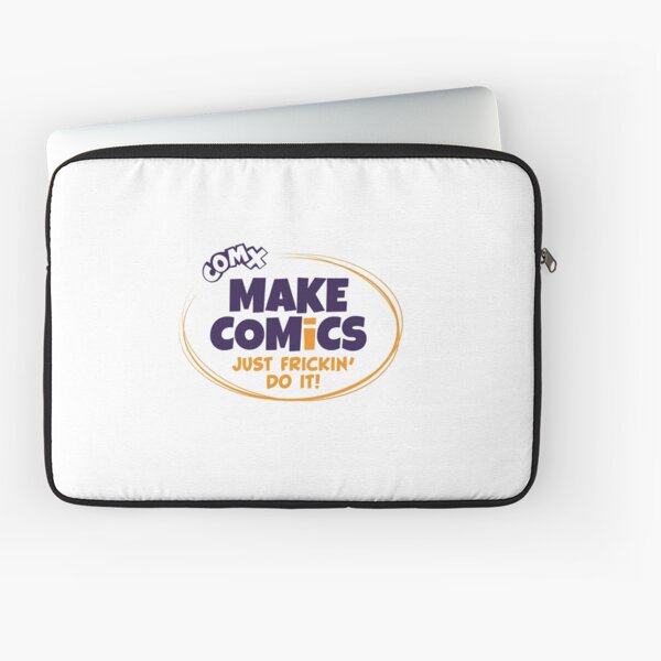 MAKE COMiCS - Just Frickin' Do it! Laptop Sleeve