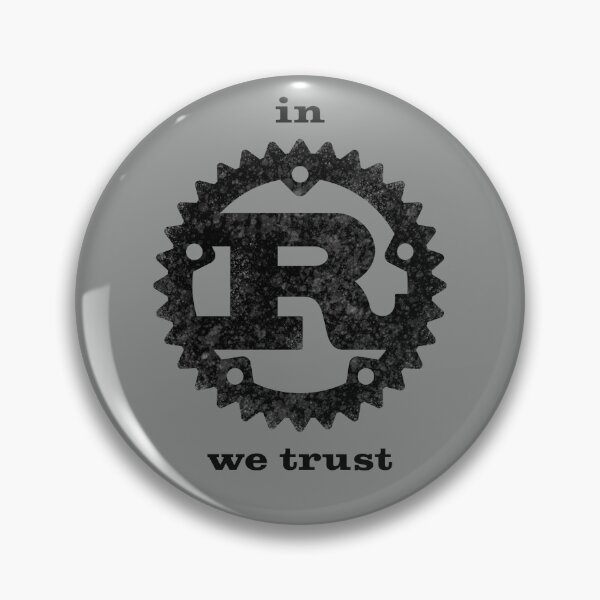 Item preview, In Rust we trust designed and sold by Geek Casuals.