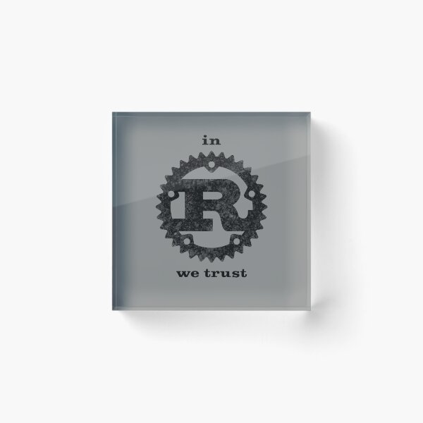 Item preview, In Rust we trust designed and sold by Geek Casuals.