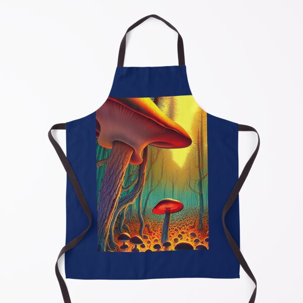 Aperçu de l'œuvre DREAMY SURREAL RED MUSHROOMS AT SUNRISE créée et vendue par sailorsam1805.
