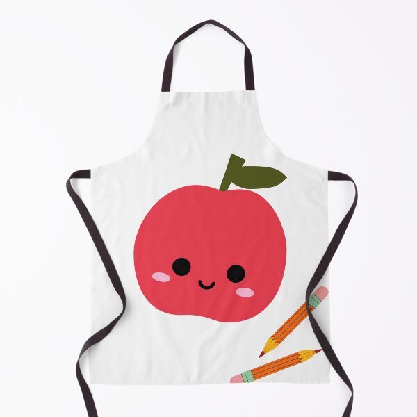 Item preview, BACK TO SCHOOL TEACHER CUTE APPLE AND PENCILS  designed and sold by cottagecorococo.