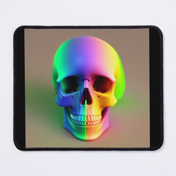 Item preview, Fluorescent Colored Skull 5 designed and sold by Riccivela.