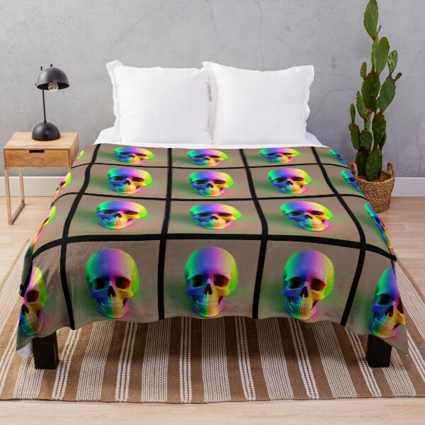 Item preview, Fluorescent Colored Skull 5 designed and sold by Riccivela.