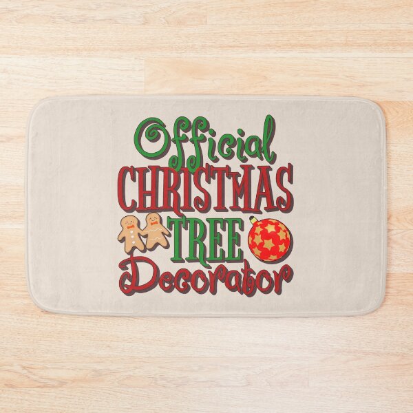Item preview, Official Christmas Tree Decorator, Fun Slogan For All Christmas Tree Decorators, Colorful Font designed and sold by TrulyEpoque.
