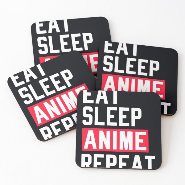 Item preview, Eat Sleep Anime Repeat - Anime lovers designed and sold by JacinLeffler.