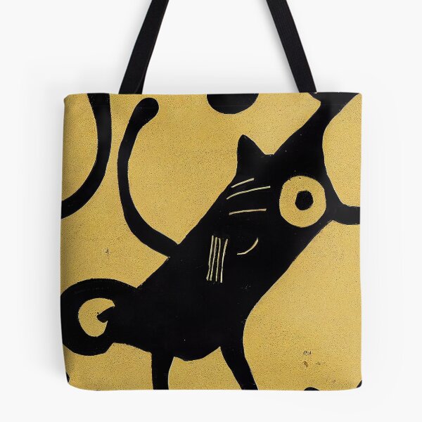 Item preview, Black and Yellow Minimalist Boho Chic Abstract Design designed and sold by CrowBerryCream.