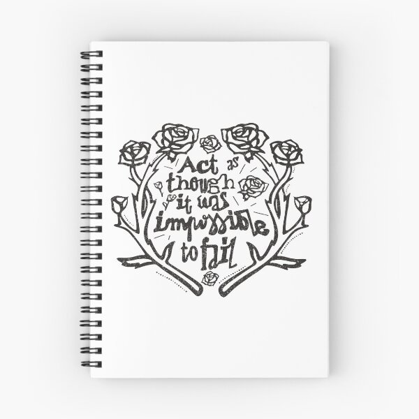 Item preview, ACT AS THOUGH IT WAS IMPOSSIBLE TO FAIL designed and sold by axelle1410.