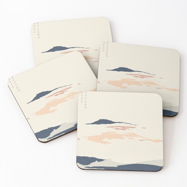 Item preview, mountain abstract landscape art designed and sold by JTS STORE.