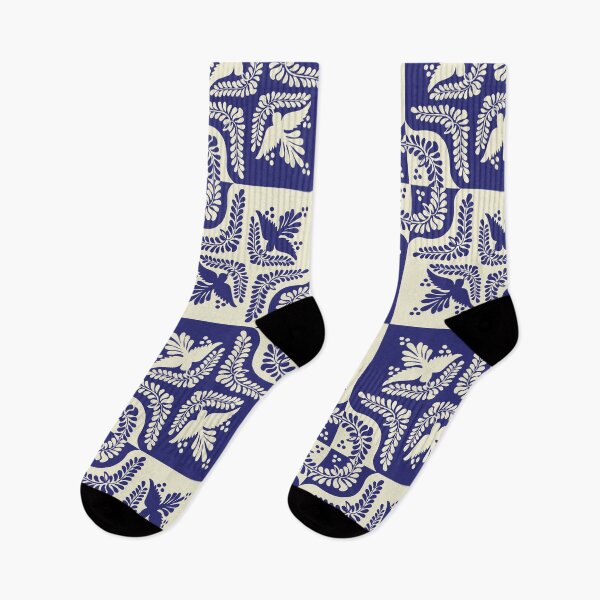 Item preview, Bird blue pattern Portuguese Azulejo designed and sold by Timegraf.
