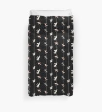 Pole Kittens at Play Duvet Cover
