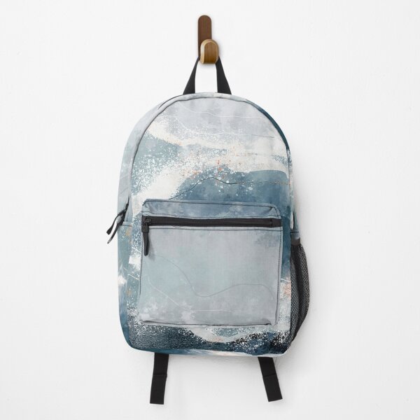 Item preview, Abstract Ocean Waves Seascape Blue designed and sold by kasamor.