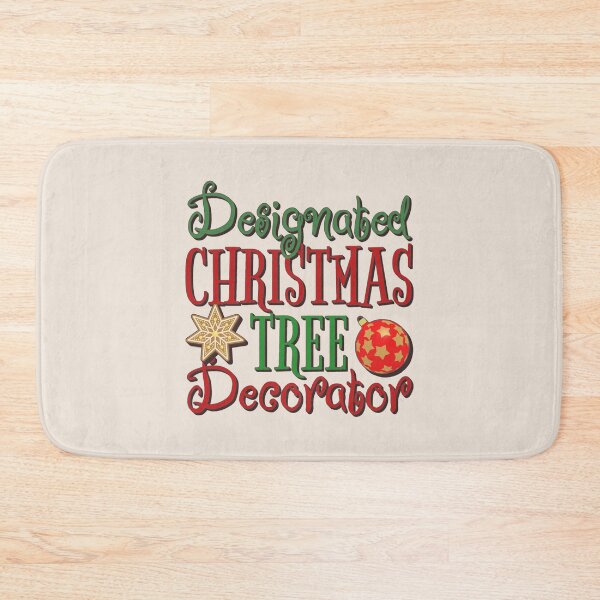 Item preview, Designated Christmas Tree Decorator, Fun Slogan For All Christmas Tree Decorators, Colourful Font designed and sold by TrulyEpoque.