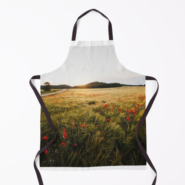 Item preview, Beautiful green landscape with green trees and mountain at sunset art designed and sold by BEAUTY ⭐⭐⭐⭐⭐.