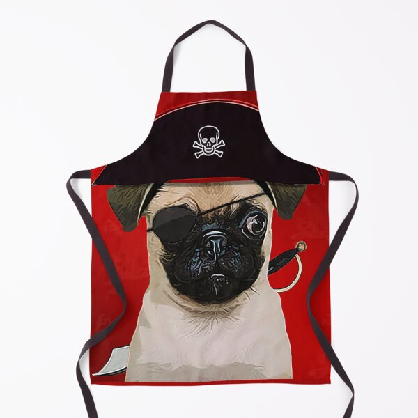 Item preview, Pirate Pug designed and sold by L'art Designs.