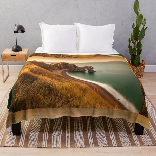 Item preview,  Beautiful green landscape with green trees and mountain at sunset art designed and sold by BEAUTY ⭐⭐⭐⭐⭐.