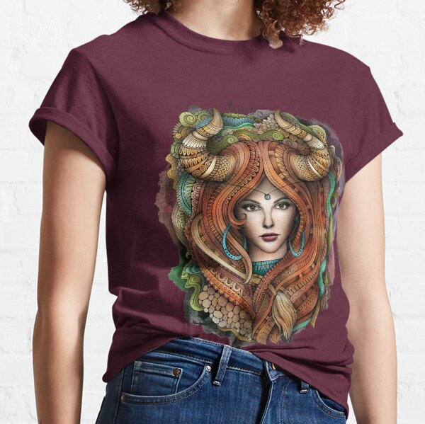 TAURUS Zodiac Girl Classic T-Shirt