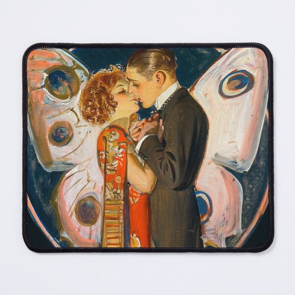 Item preview, Joseph Christian Leyendecker - Study for Butterfly Couple, (1923) designed and sold by Olivia-One.