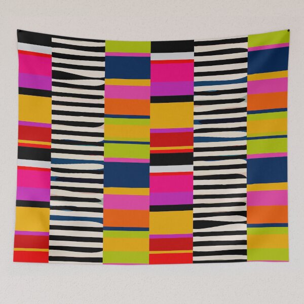 Item preview, Etchnic Scandinavian Pattern - Horizontal Stripes designed and sold by MyArt23.