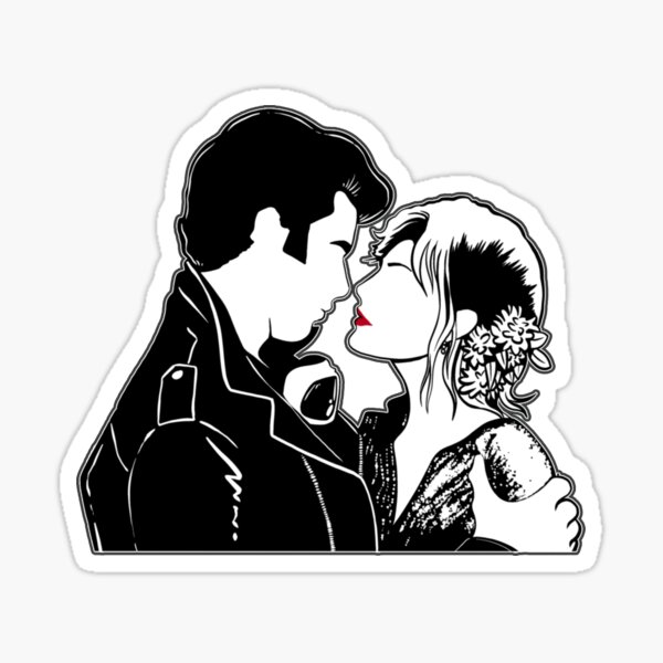 Vista previa del artículo con la obra «Grease 2: El jinete genial Michelle Pfeiffer Maxwell Caulfield», diseñado y vendido por pbfhpunk.