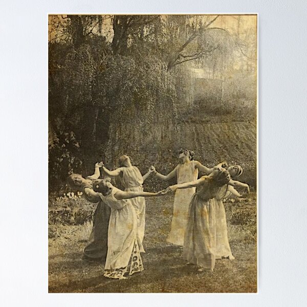 Vista previa del artículo con la obra «El círculo de las brujas danzantes», diseñado y vendido por stvnArt.
